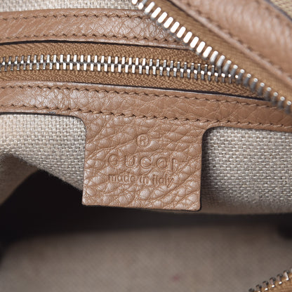 Gucci Monogram Medium Icon Bit Hobo Light Cuir 6 of 13