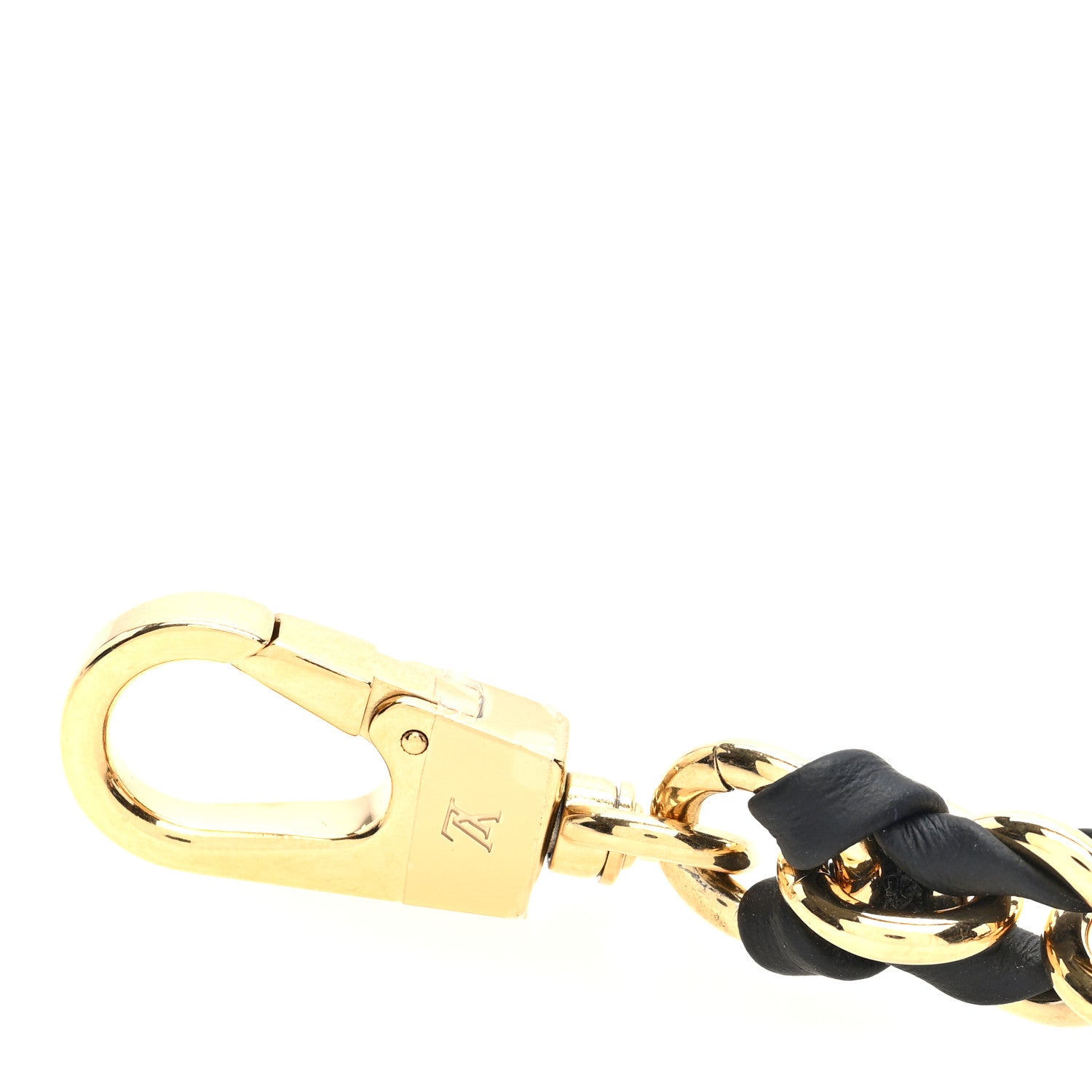 Louis Vuitton Calfskin Multi Pochette Chain Shoulder Strap Black Gold 3 of 3
