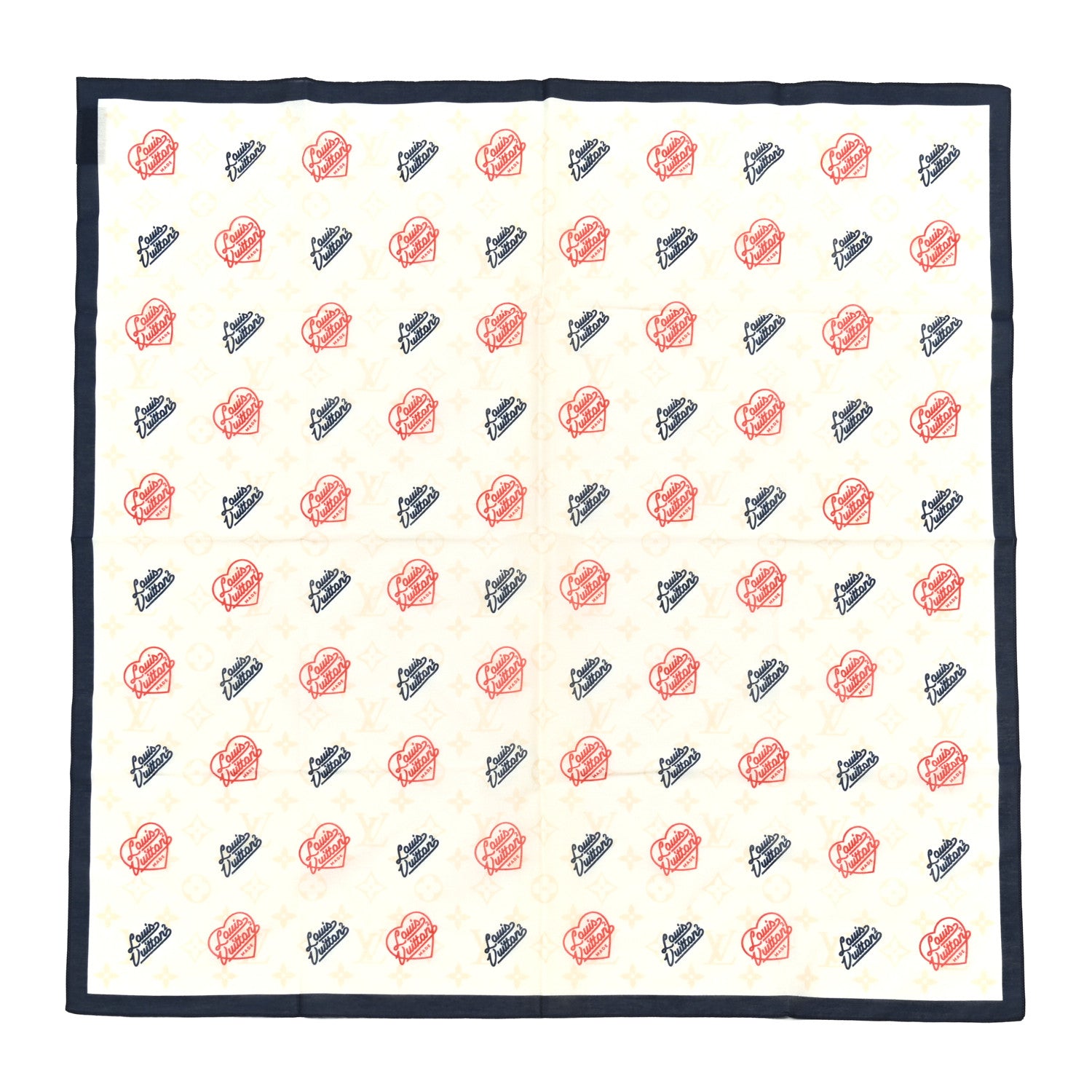 Louis Vuitton X NIGO Cotton Silk LV Made Bandana Set Multicolor 2 of 10