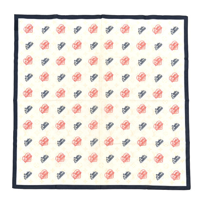 Louis Vuitton X NIGO Cotton Silk LV Made Bandana Set Multicolor 2 of 10