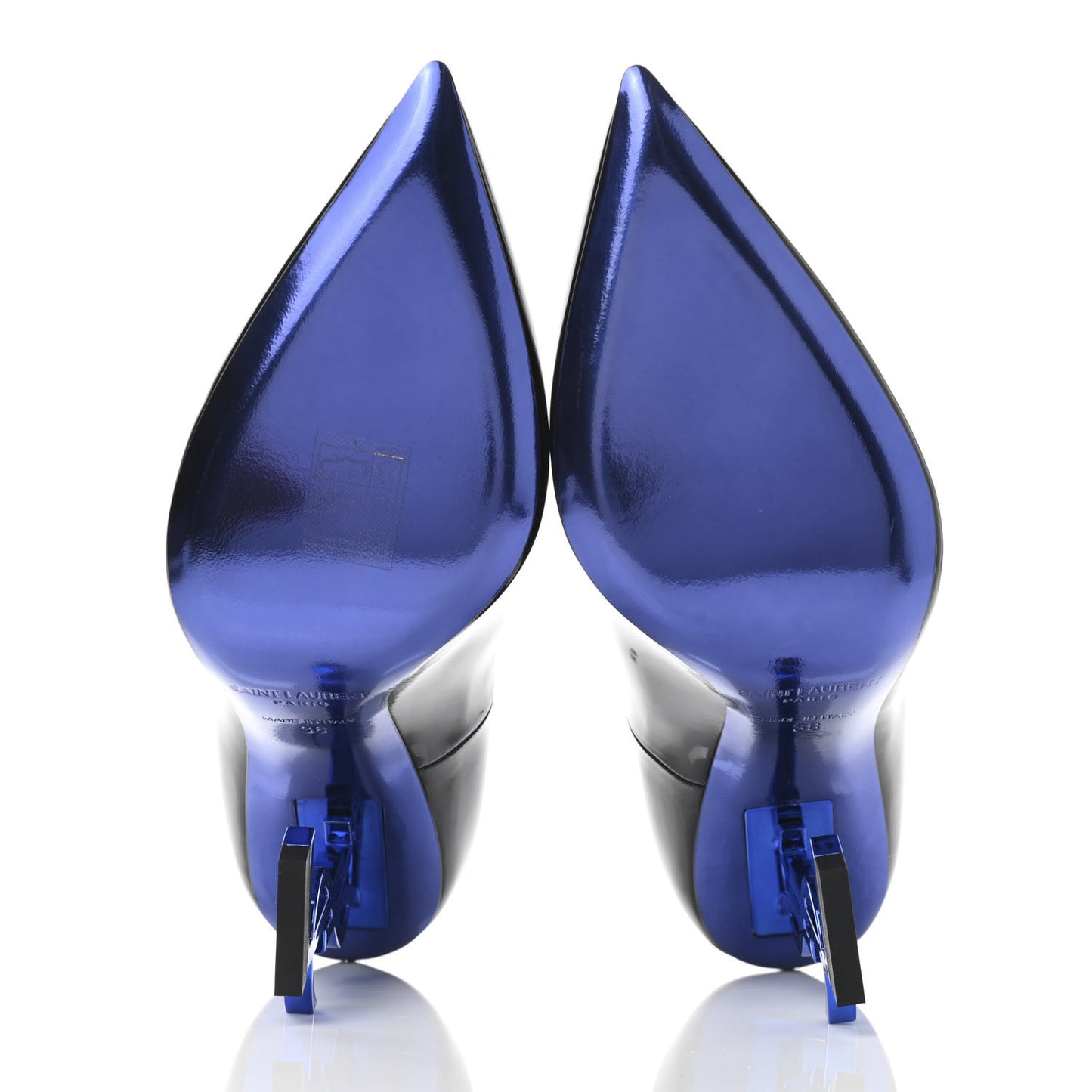 Patent Opyum 110 Pumps 36 Black Blue