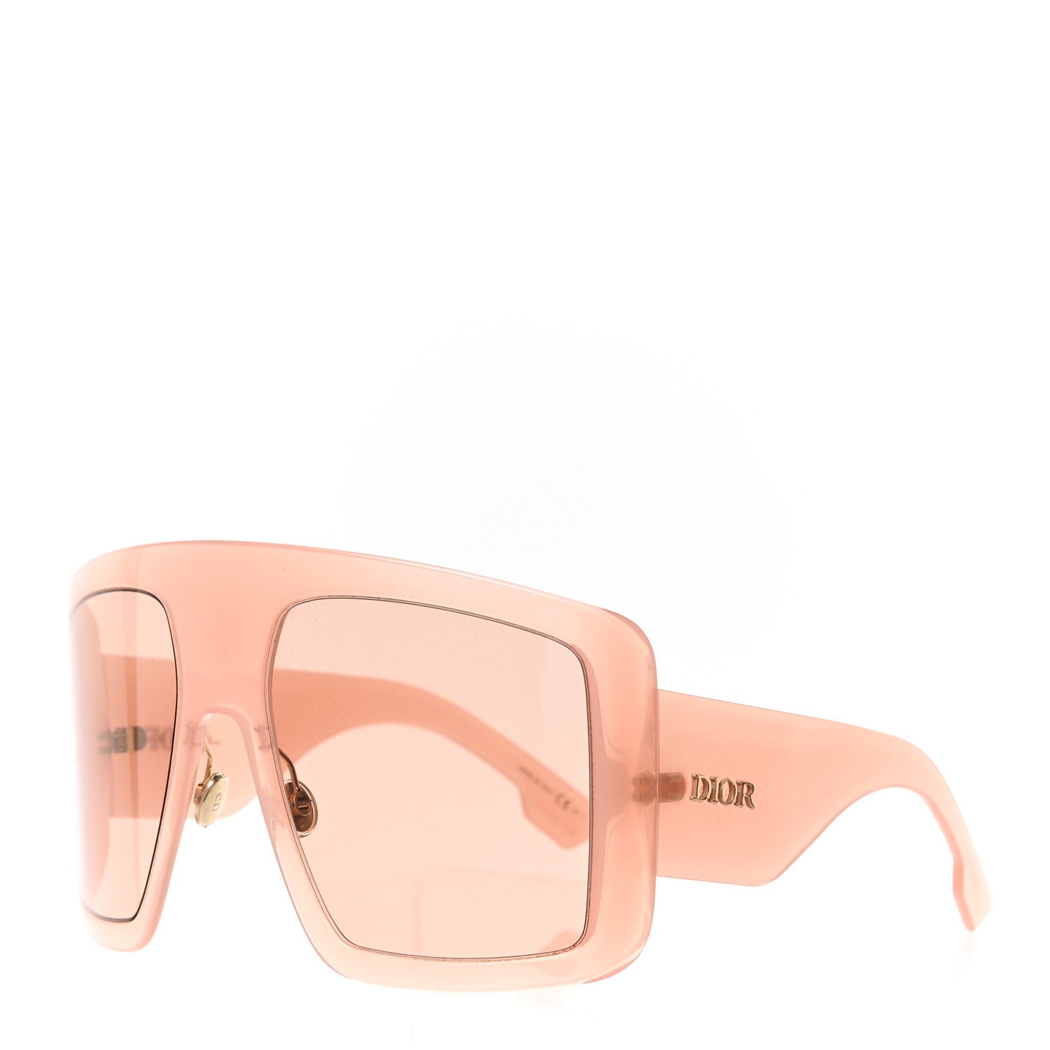 Christian Dior Acetate DiorSo Light 1 Shield Sunglasses Pink 1 of 6