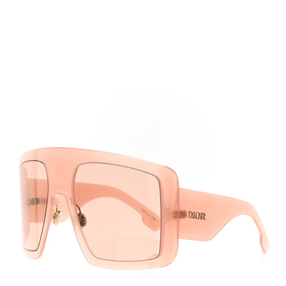 Christian Dior Acetate DiorSo Light 1 Shield Sunglasses Pink 1 of 6