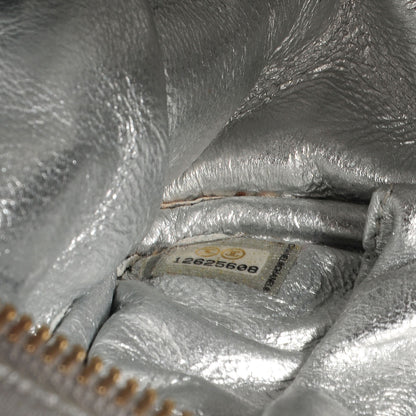 Chanel Calfskin Small Reissue Camera Case Metallic Silver 7 of 7