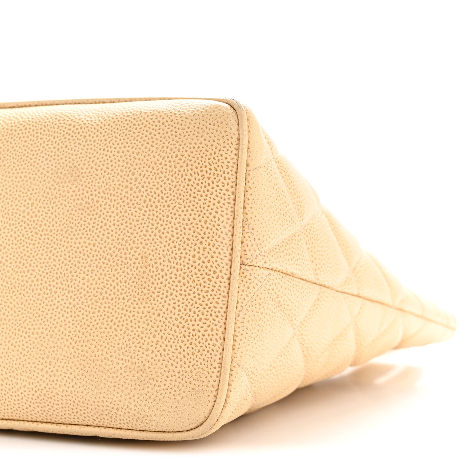Chanel Caviar Quilted Medallion Tote Beige 10 of 14