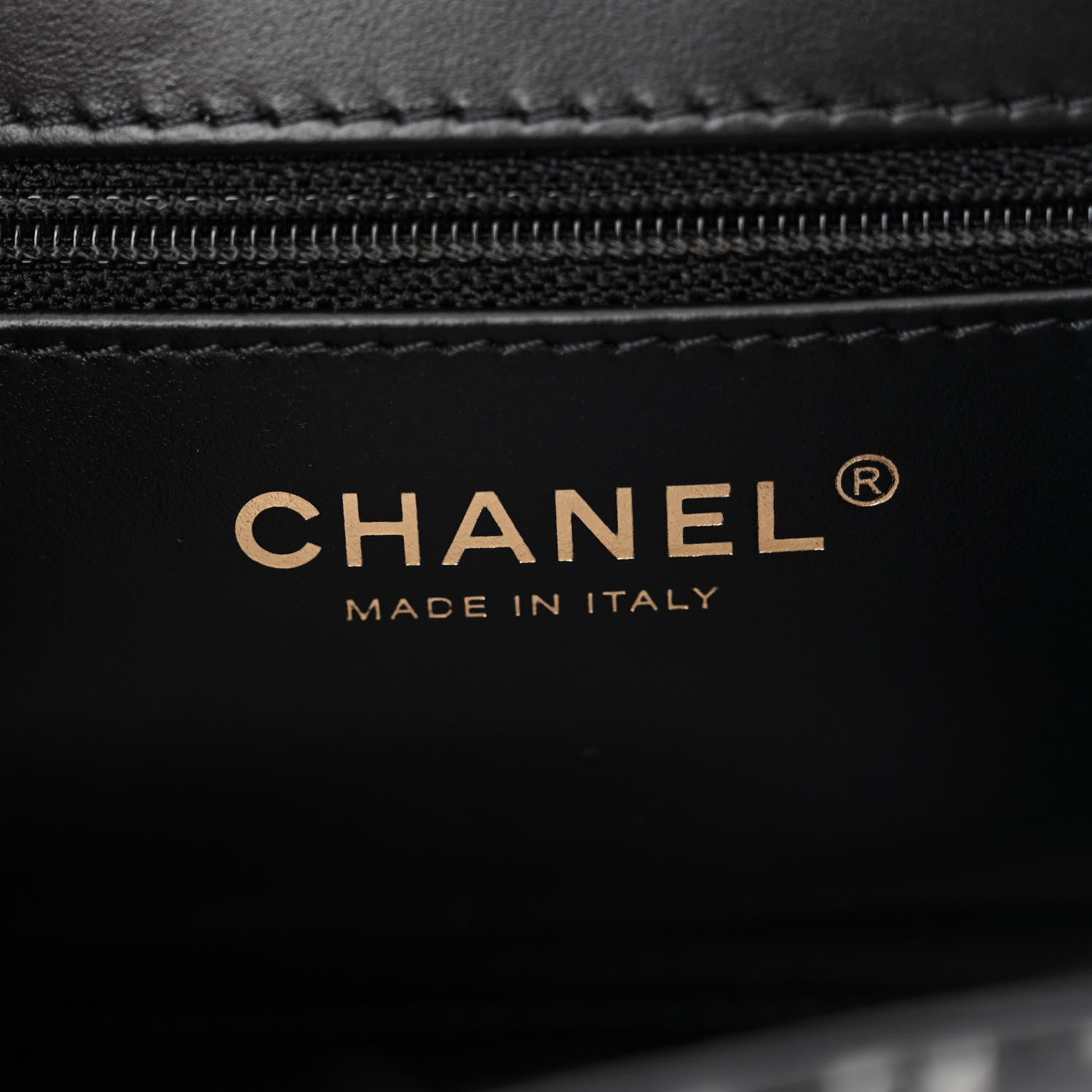 Chanel Tweed Houndstooth Quilted Nano Kelly Shopper Black White 6 of 12