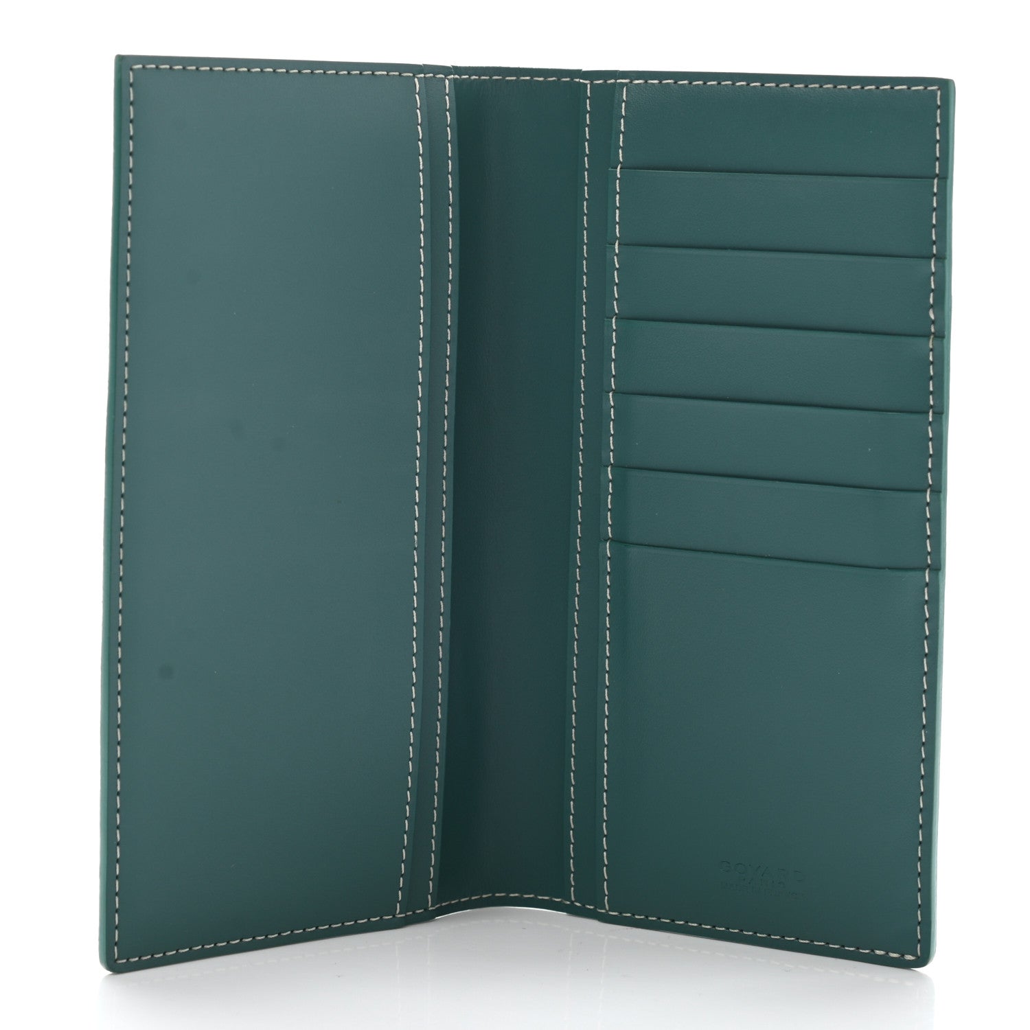 Goyard Goyardine Saint Roch Wallet Green 8 of 9