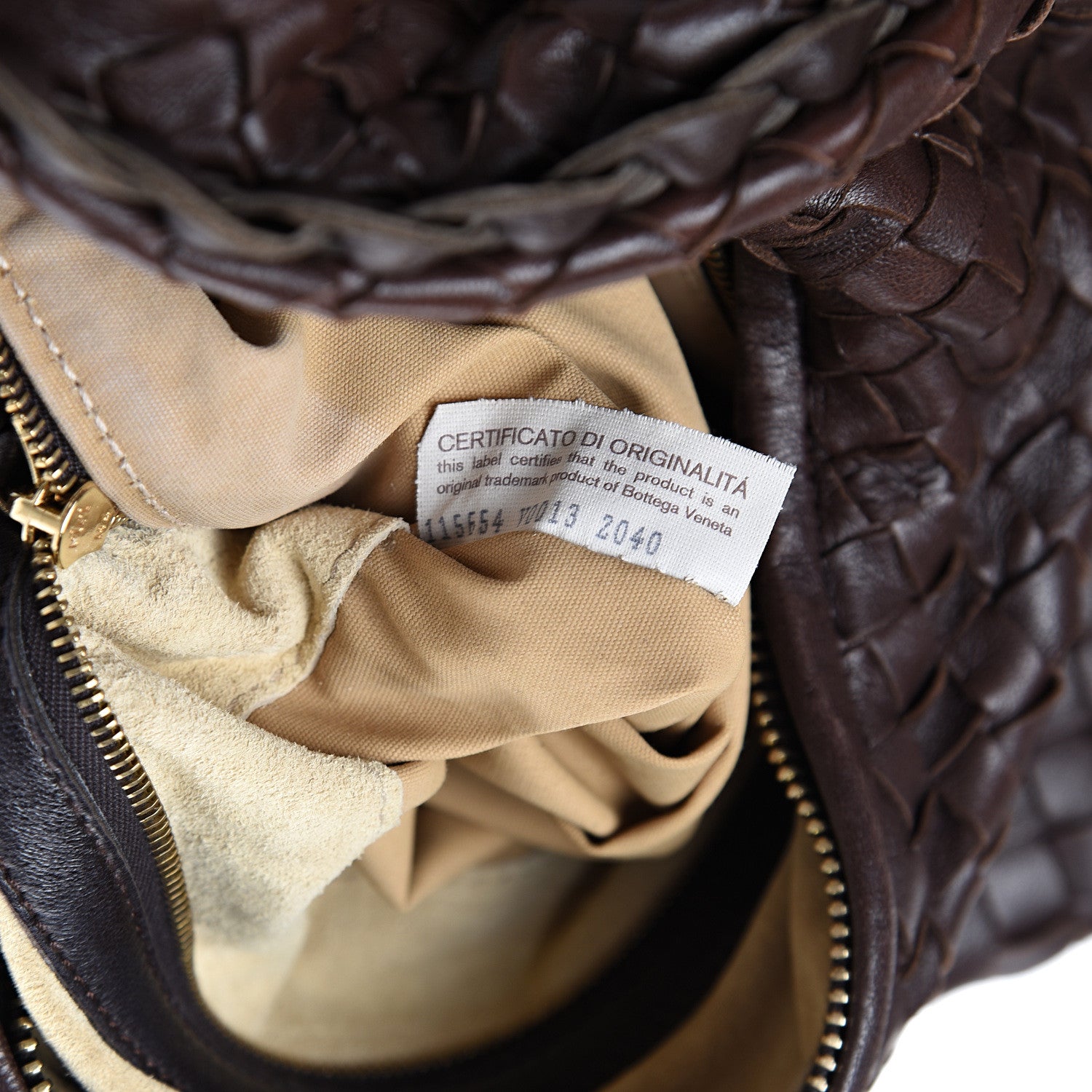 Bottega Veneta Nappa Intrecciato Large Veneta Hobo Ebano 7 of 11