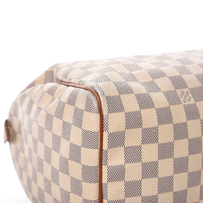 Louis Vuitton Damier Azur Speedy 35 18 of 31