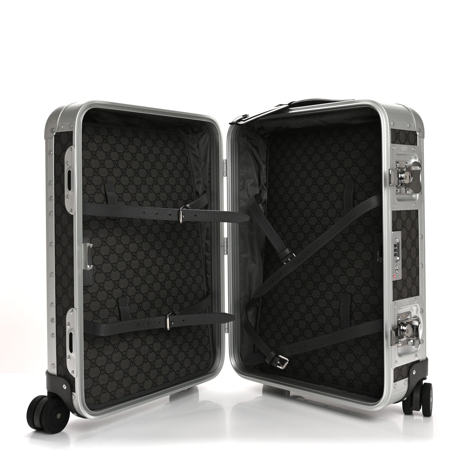 Gucci GG Supreme Monogram Porter Carry On Suitcase 4 of 11