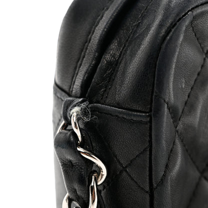 Chanel Lambskin Quilted Small Timeless Camera Case Black 7 of 9