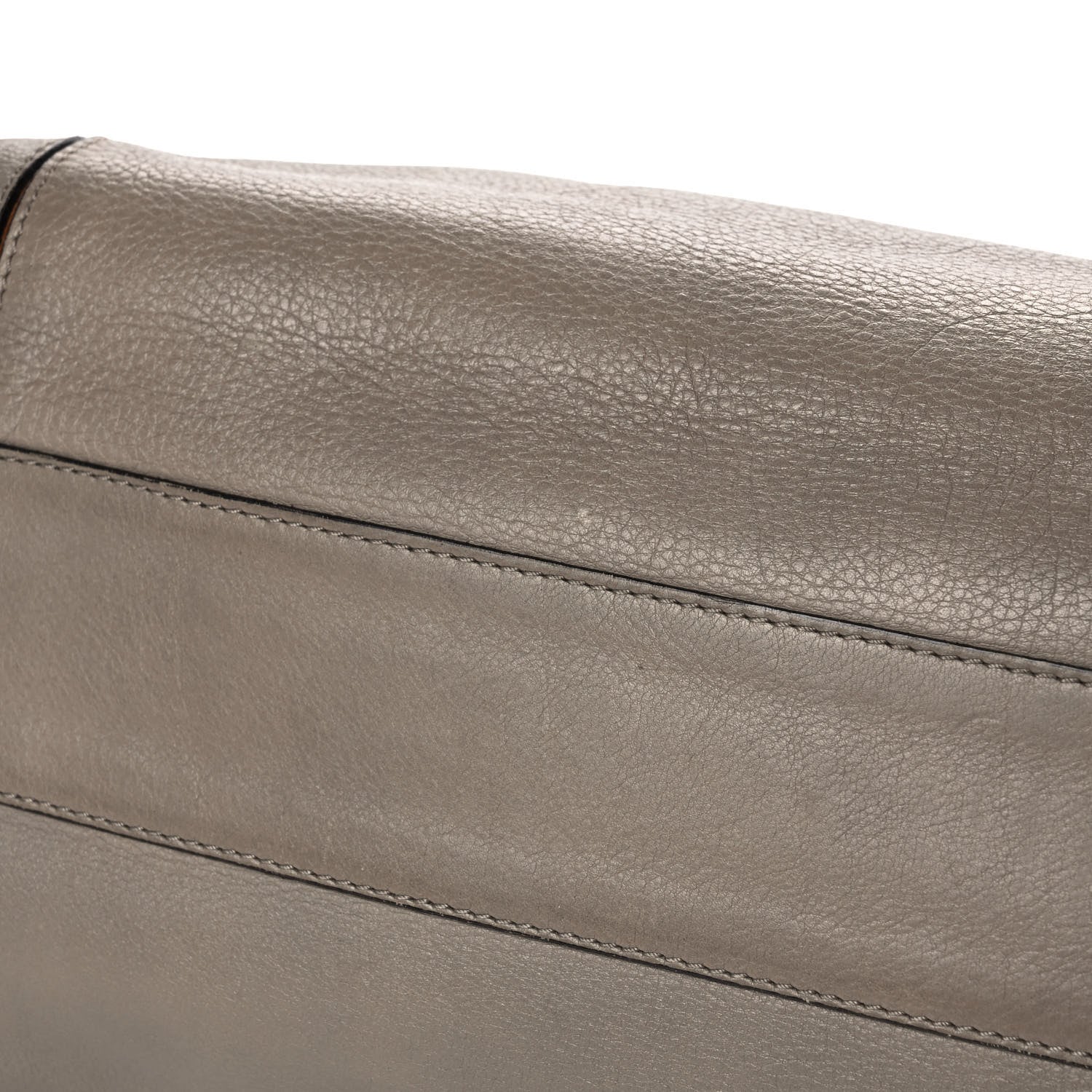Chloe Smooth Calfskin Small Milo Shopping Tote Motty Grey 12 of 18