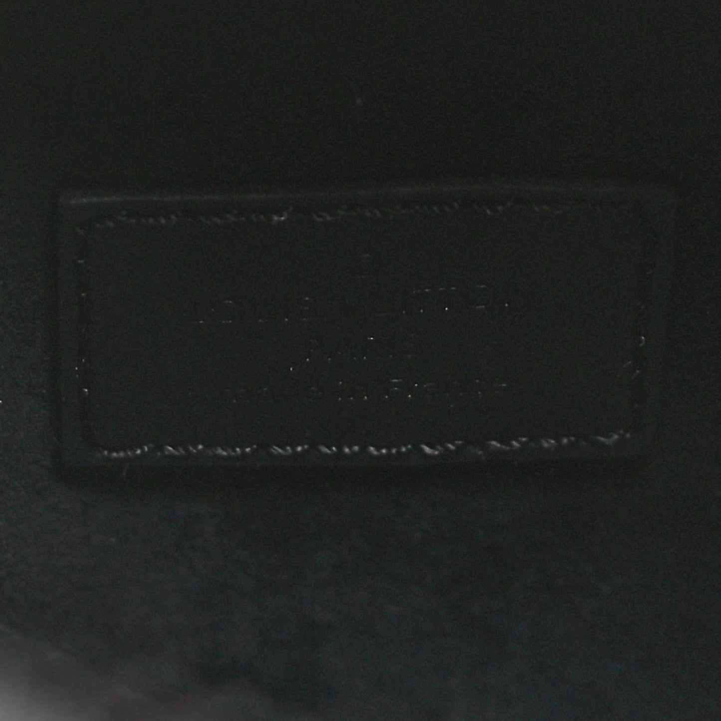 Calfskin Side Trunk MM Black