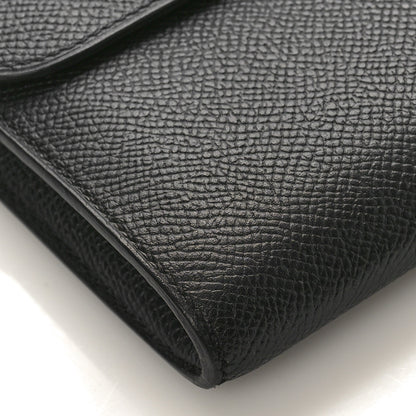 Hermes Epsom Constance Long Wallet Black 9 of 10