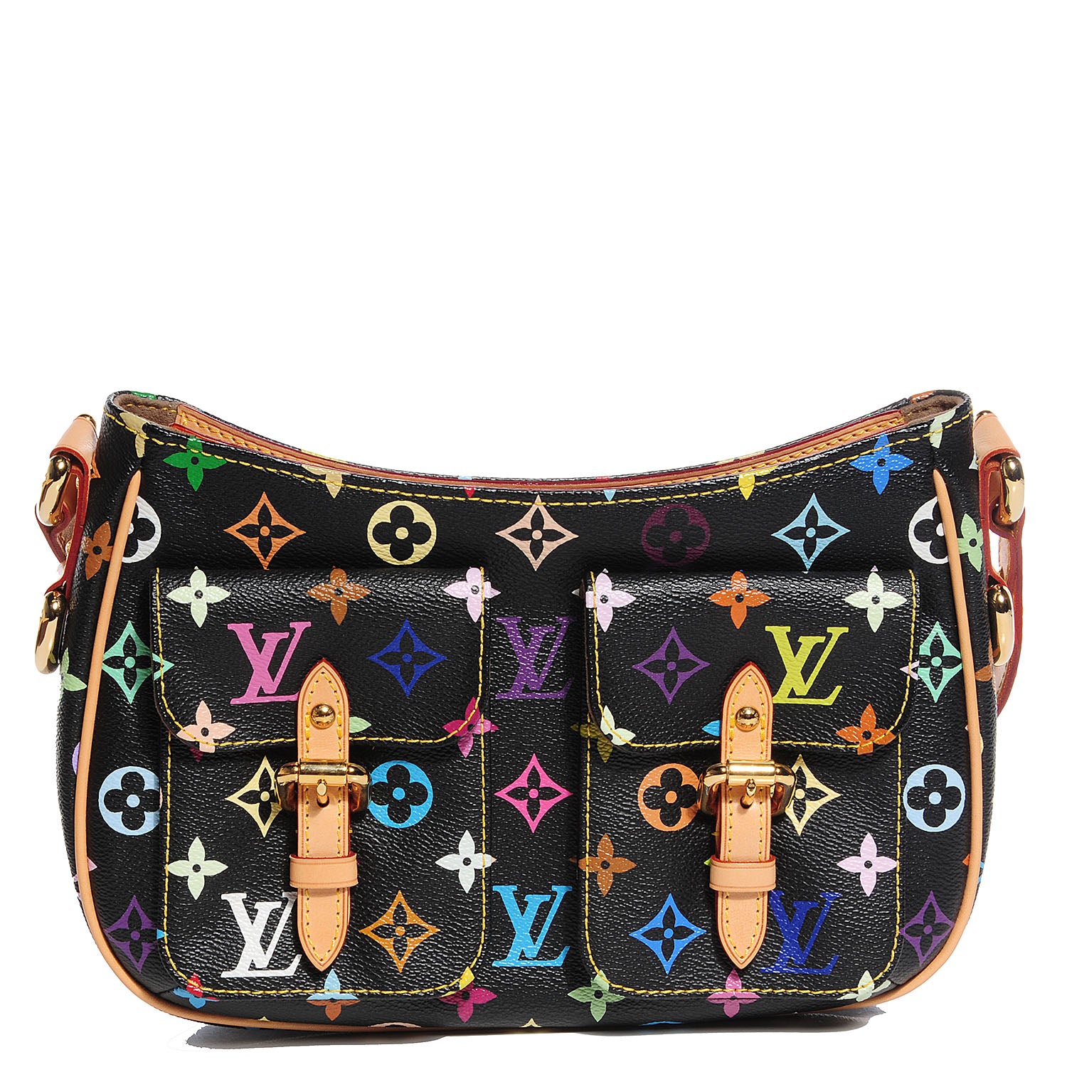 Louis Vuitton Monogram Multicolor Lodge PM Black 1 of 7