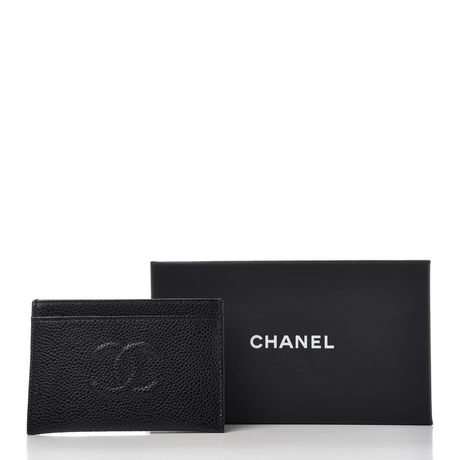 Chanel Caviar Timeless CC Card Holder Black 8 of 8