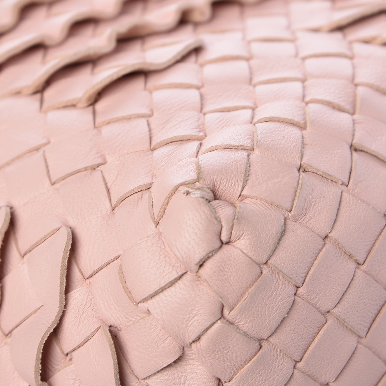Bottega Veneta Nappa Intrecciato Ruffle Tote Petal Pink 11 of 12