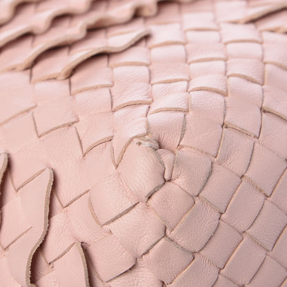 Bottega Veneta Nappa Intrecciato Ruffle Tote Petal Pink 11 of 12