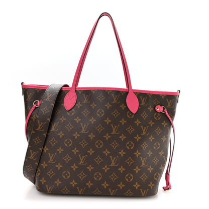 Louis Vuitton Monogram Inside Out Neverfull Bandouliere MM Rose Pondichery 1 of 10