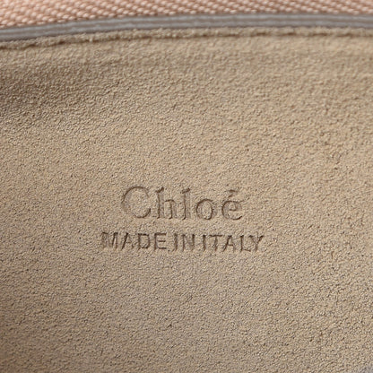 Chloe Calf Hair Leopard Print Medium Faye Shoulder Bag Abstract White 6 of 8