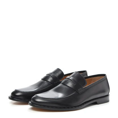 Louis Vuitton Calfskin Mens Kirk Loafers 8.5 Black 3 of 7