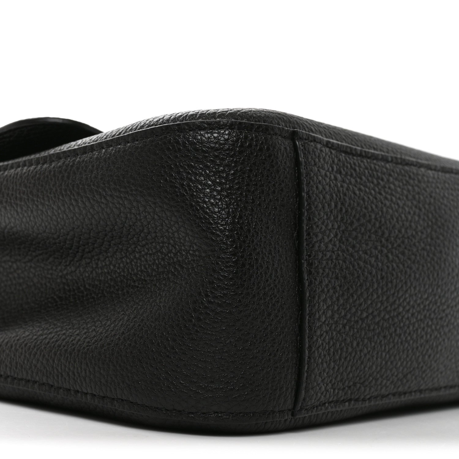 Chanel Grained Calfskin Small Souplissimo Maxi Flap Black 8 of 10
