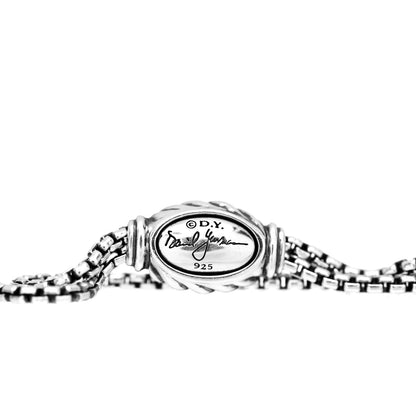 David Yurman Sterling Silver Amethyst Starburst Bracelet 3 of 3
