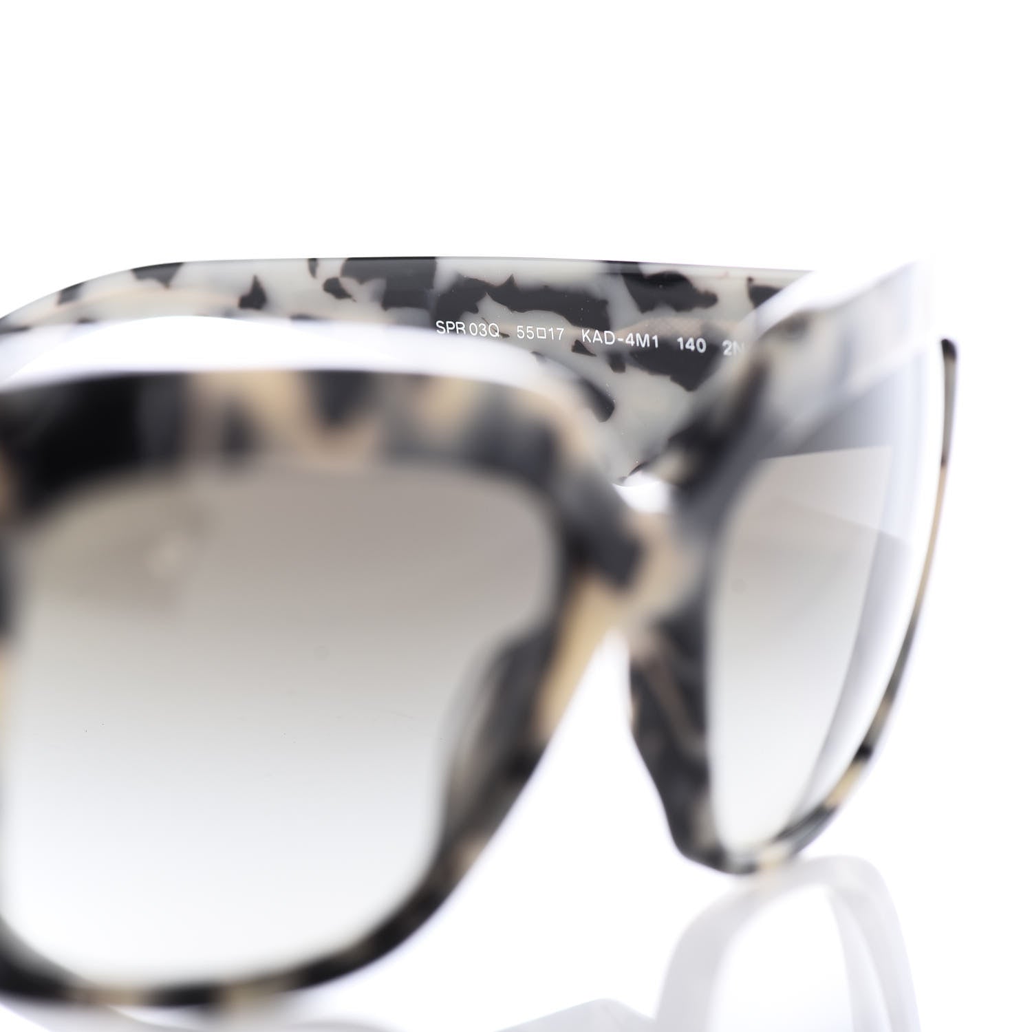 Prada Sunglasses SPR 03Q Tortoise Grey 6 of 8
