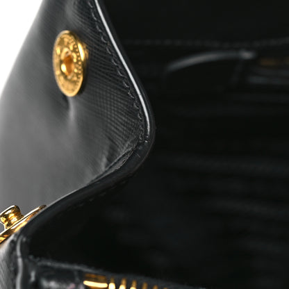 Prada Saffiano Medium Galleria Double Zip Tote Black 12 of 13