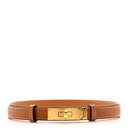 Hermes Epsom Kelly Belt Gold 1 of 4