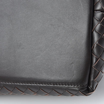 Bottega Veneta Nappa Intrecciato Large Top Handle Tote Ebano 12 of 13