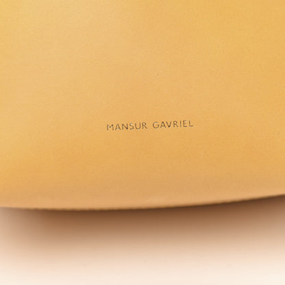 Mansur Gavriel Calfskin Mini Bucket Bag Sun 10 of 10