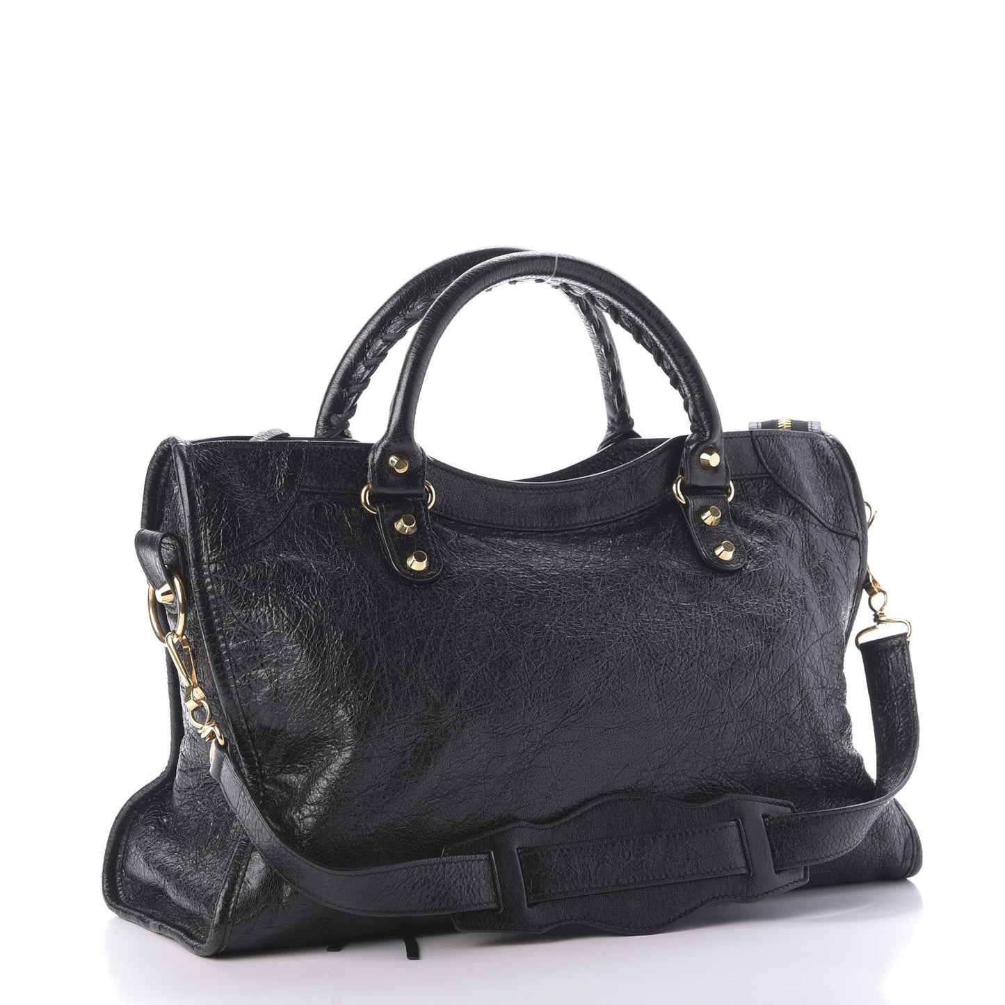 Agneau Classic Gold Hardware City Black