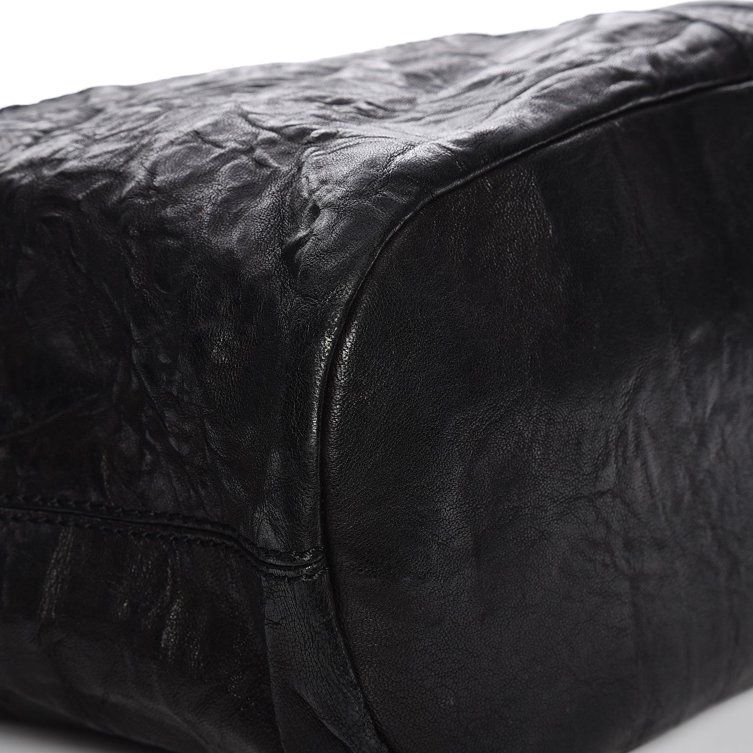 Givenchy Wrinkled Lambskin Medium Nightingale Black 14 of 16