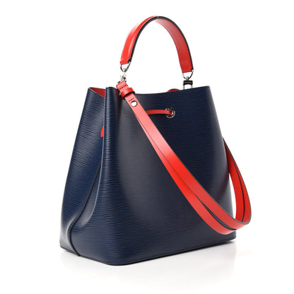 Louis Vuitton Epi Neonoe Indigo Coquelicot 3 of 9