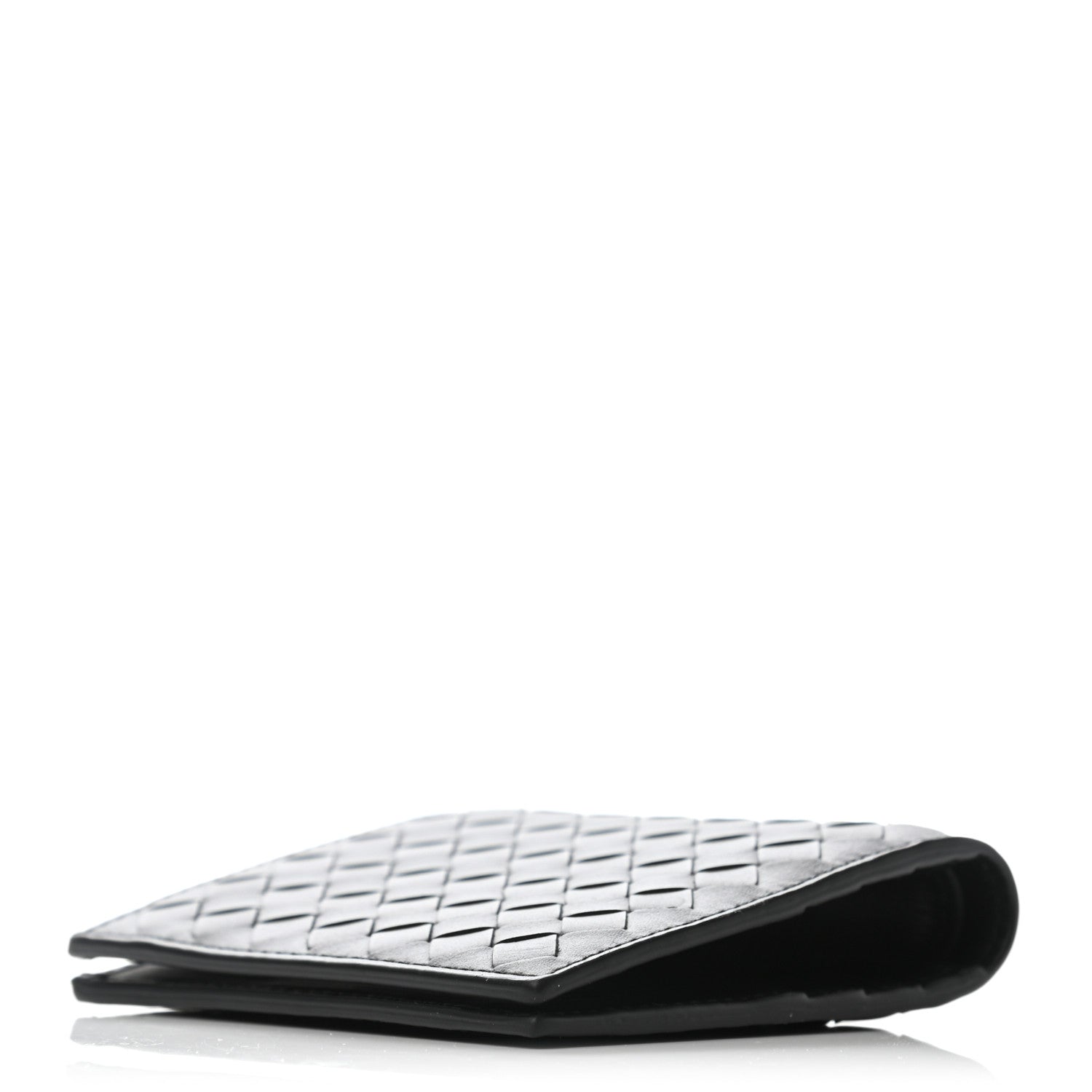 Bottega Veneta Nappa Intrecciato Bi-Fold Card Holder Black 4 of 9