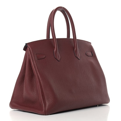 Hermes Fjord Birkin 35 Rouge H 3 of 11