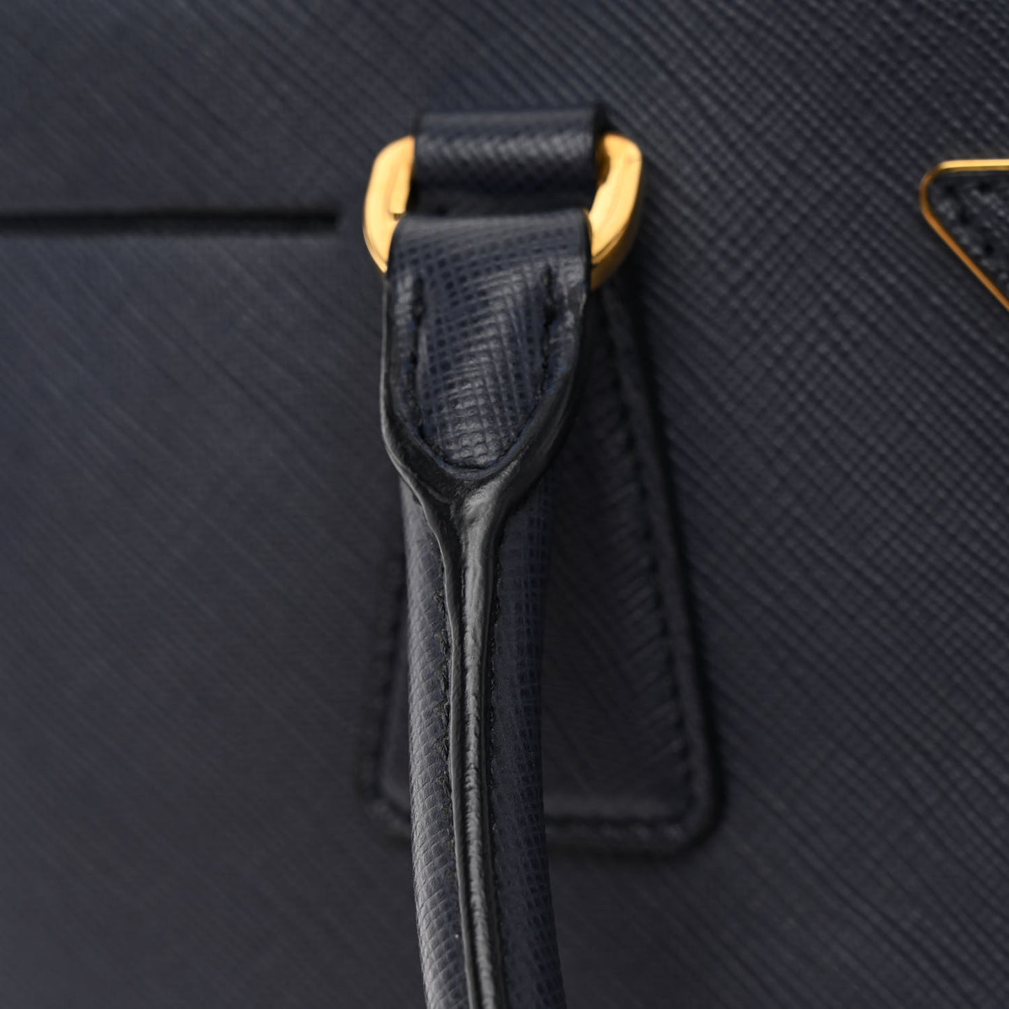 Saffiano Mini Galleria Double Zip Tote Baltico