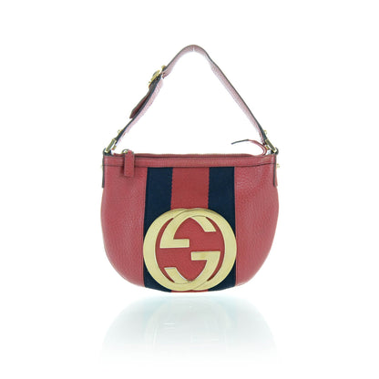 Gucci Leather Small Blondie Bag Red 1 of 10