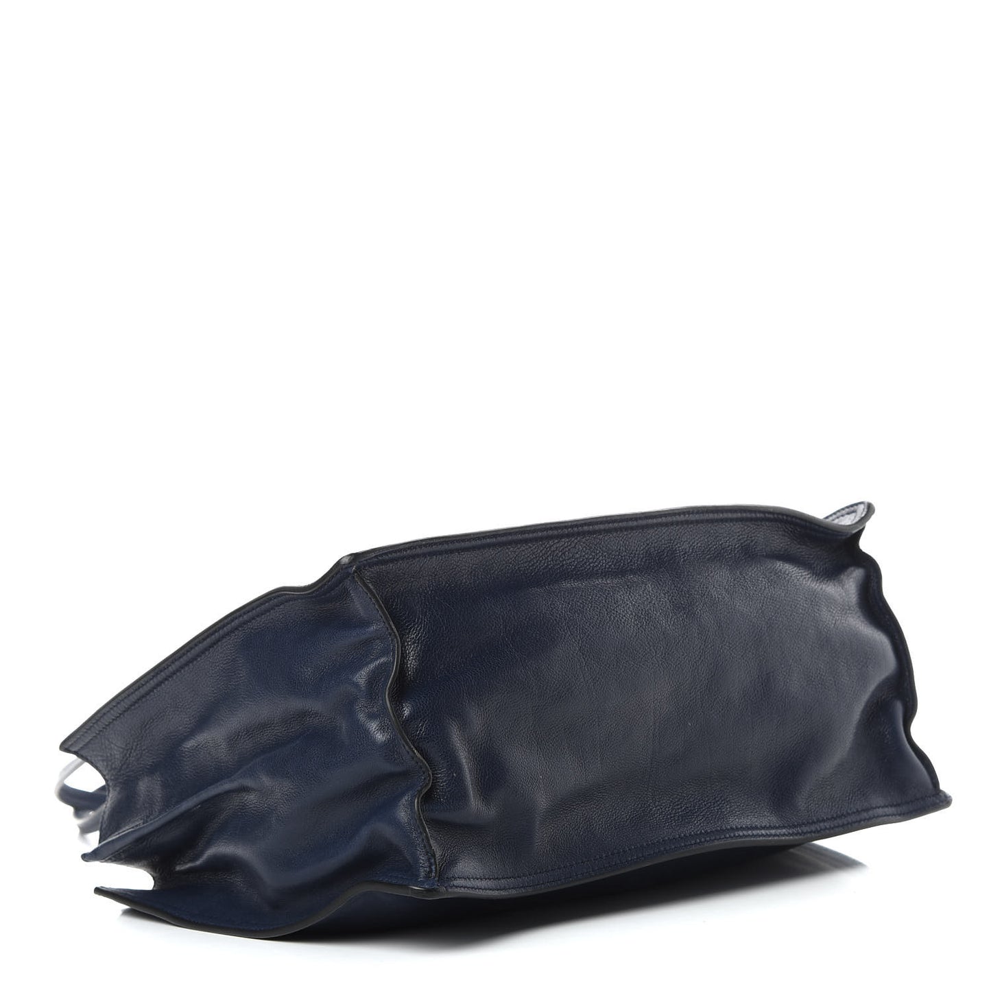 Glace Calf Etiquette Tote Astrale Inchiostro