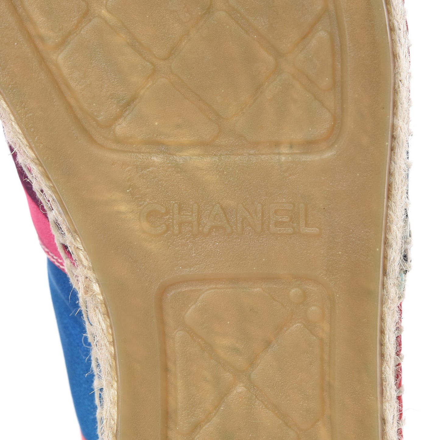 Patent Fabric CC Espadrilles 39 Multicolor Black