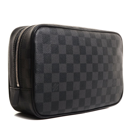 Louis Vuitton Damier Graphite Toilet Pouch GM 3 of 8