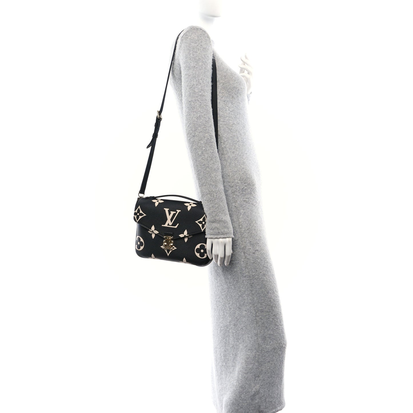 Empreinte Monogram Giant Pochette Metis Black Beige