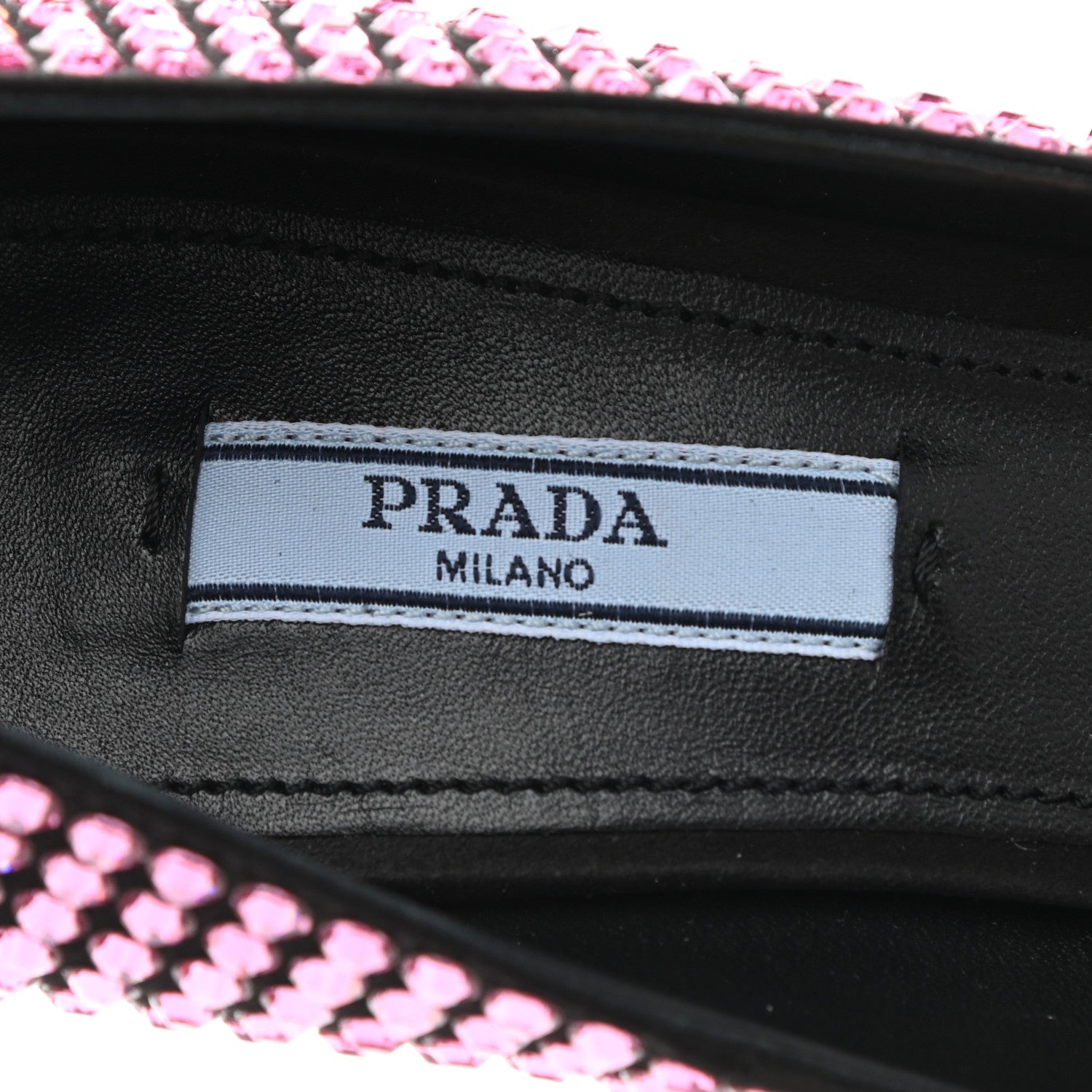 Prada Satin Crystal 105mm Pumps 37.5 Rosa 7 of 8