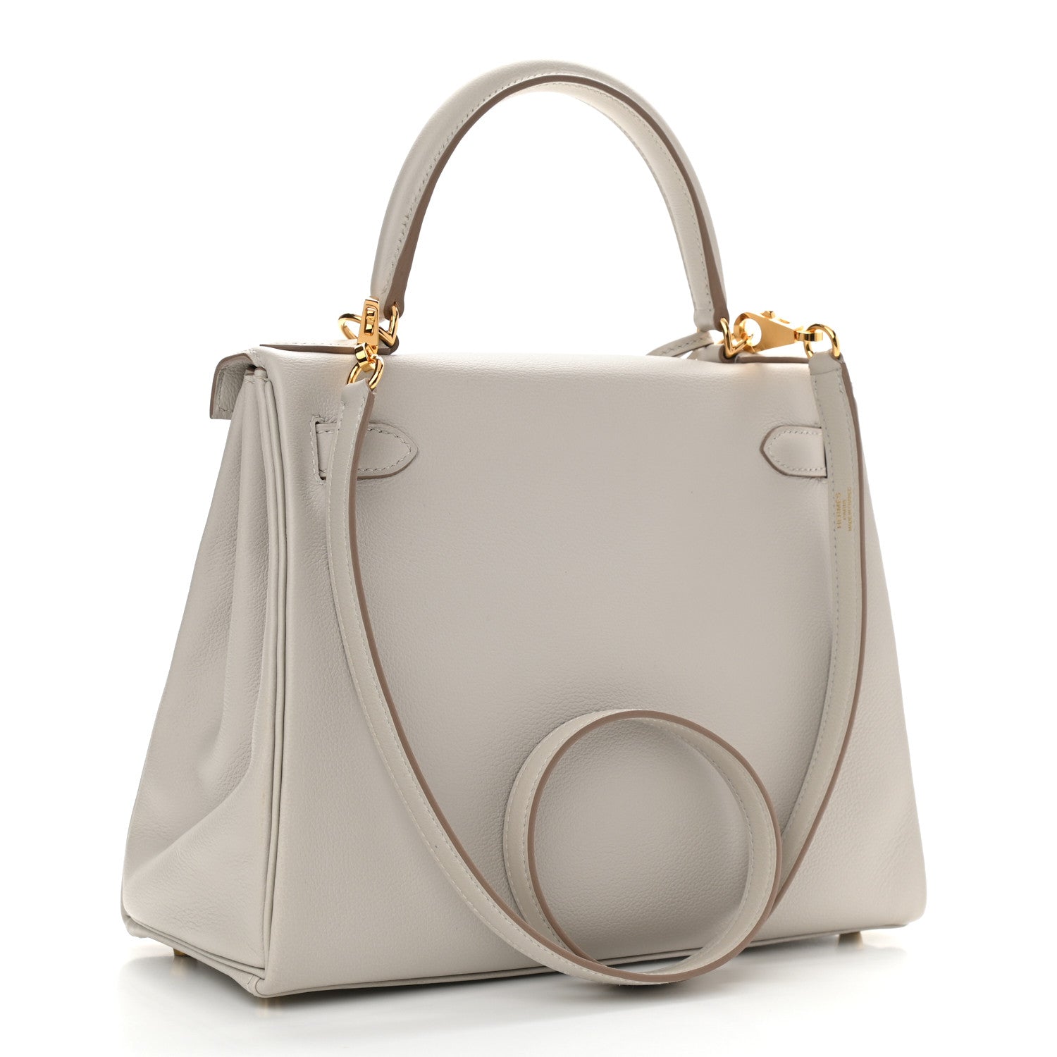 Hermes Evercolor Kelly Retourne 28 Gris Perle 2 of 9