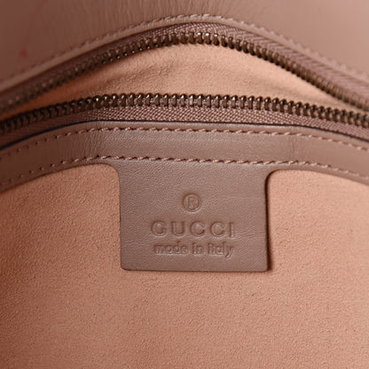 Gucci Calfskin Matelasse Medium GG Marmont Shoulder Bag Porcelain Rose 6 of 11