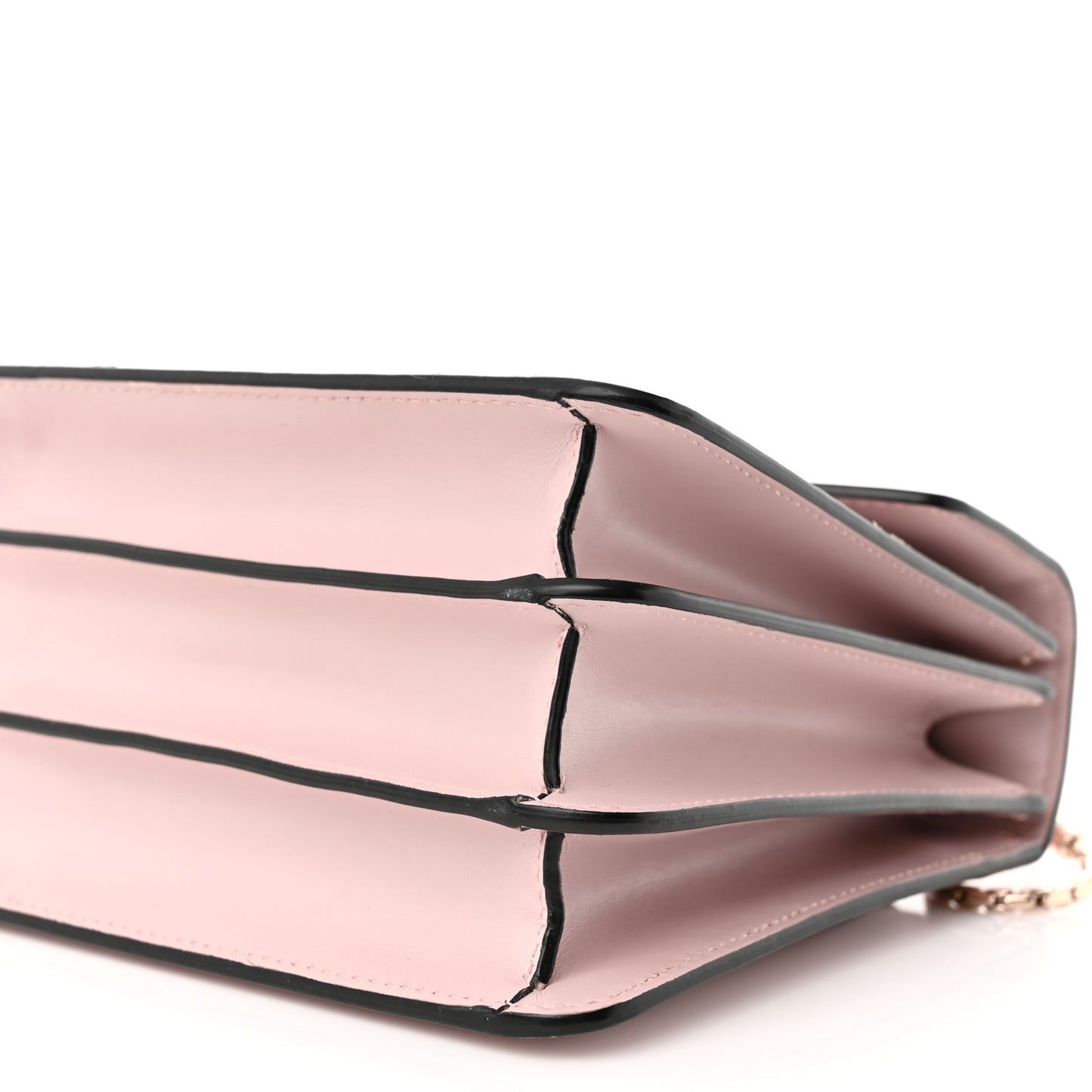 Calfskin Serpenti Forever Top Handle Crystal Rose