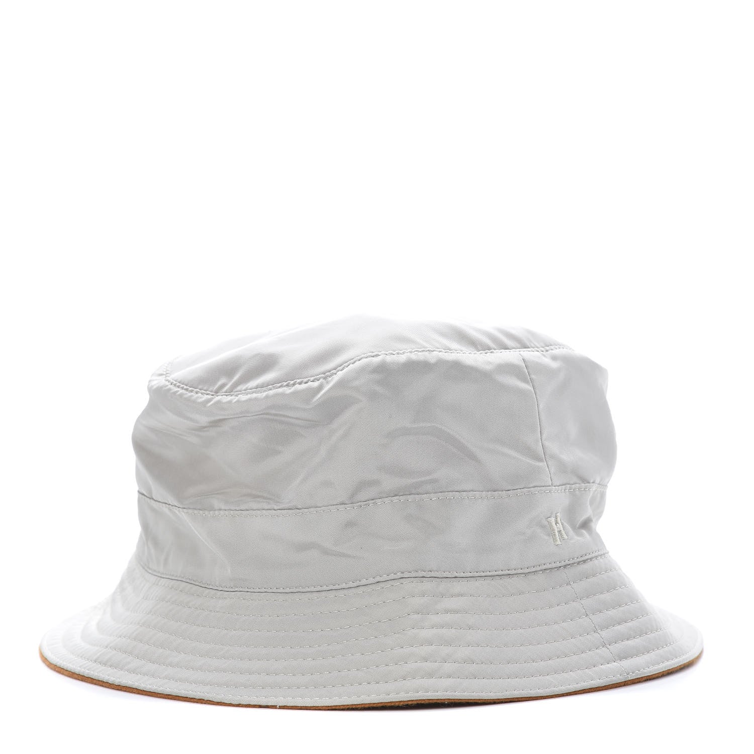Hermes Polyester Nylon Bucket Hat 57 White 1 of 6
