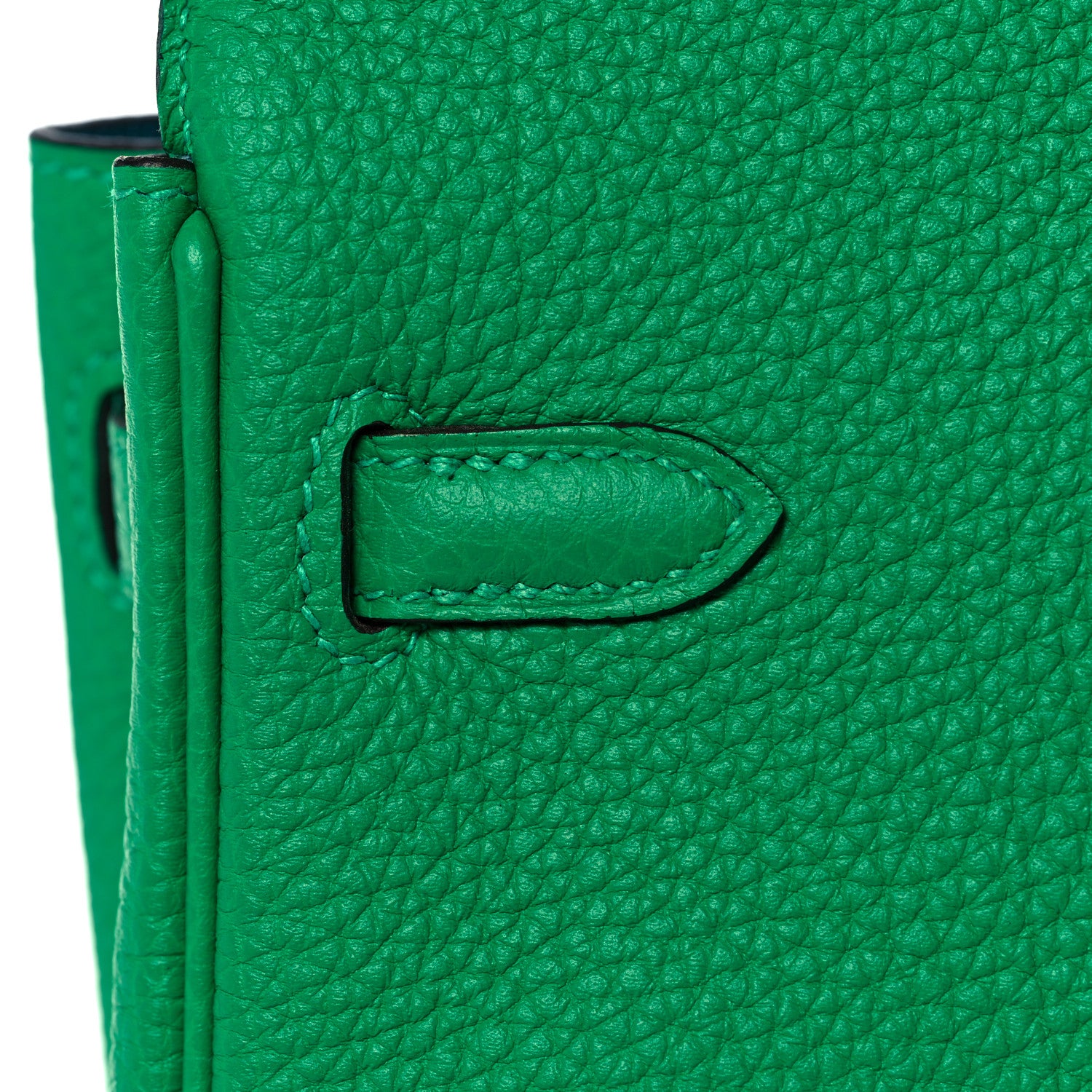 Hermes Togo Verso Birkin 25 Menthe Vert Bosphore 13 of 34