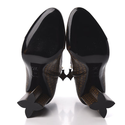 Louis Vuitton Monogram Silhouette Ankle Boots 40 5 of 12